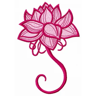 Preview of the Fragile Flower 10 embroidery design, featuring intricate floral motifs for stitching on various fabrics.