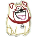 Mel applique embroidery design from The Secret Life of Pets, showcasing a playful character perfect for stitching on kids' a…