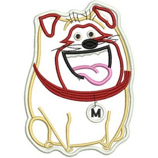 Mel applique embroidery design - Embroidery Design