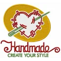 Preview of the Handmade Create Your Style 3 embroidery design featuring intricate stitching patterns for crafting.