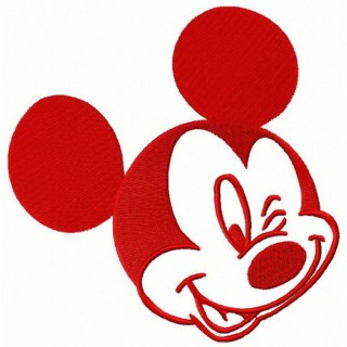 Cheerful Mickey embroidery design - Embroidery Design