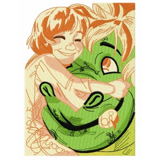 Pete and Elliott embroidery design - Embroidery Design