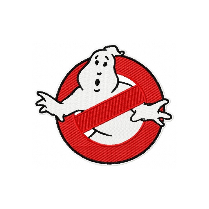 Ghostbusters logo embroidery design - Embroidery Design