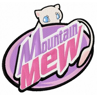 Mountain Mew embroidery design - Embroidery Design