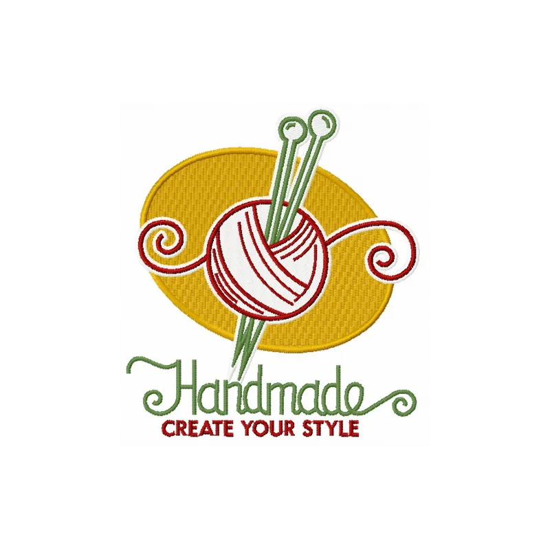 Preview of the Handmade Create Your Style embroidery design featuring unique stitching patterns for creative projects.