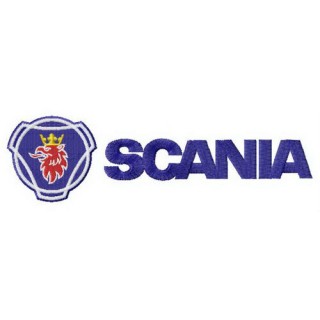 Scania AB logo embroidery design - Embroidery Design
