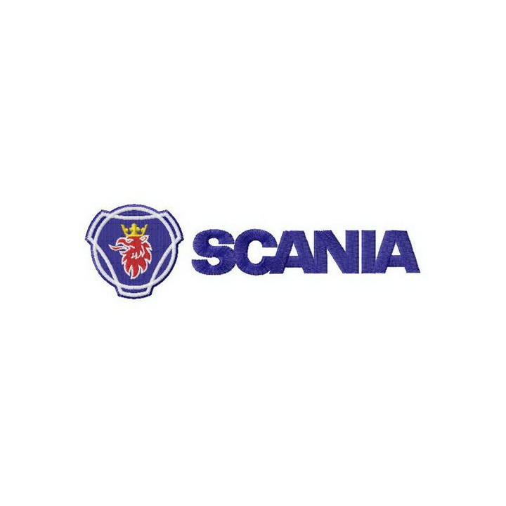 Scania AB logo embroidery design - Embroidery Design