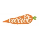 Carrot embroidery design featuring a vibrant carrot motif, perfect for kitchen and cooking-themed projects.
