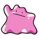 Ditto embroidery design featuring the iconic character from Pokemon, showcasing a playful stitched motif.
