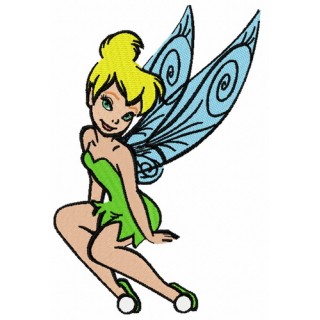 Tinkerbell 14 embroidery design - Embroidery Design