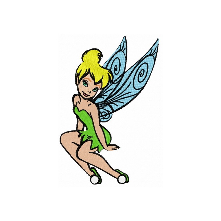 Tinkerbell 14 embroidery design - Embroidery Design