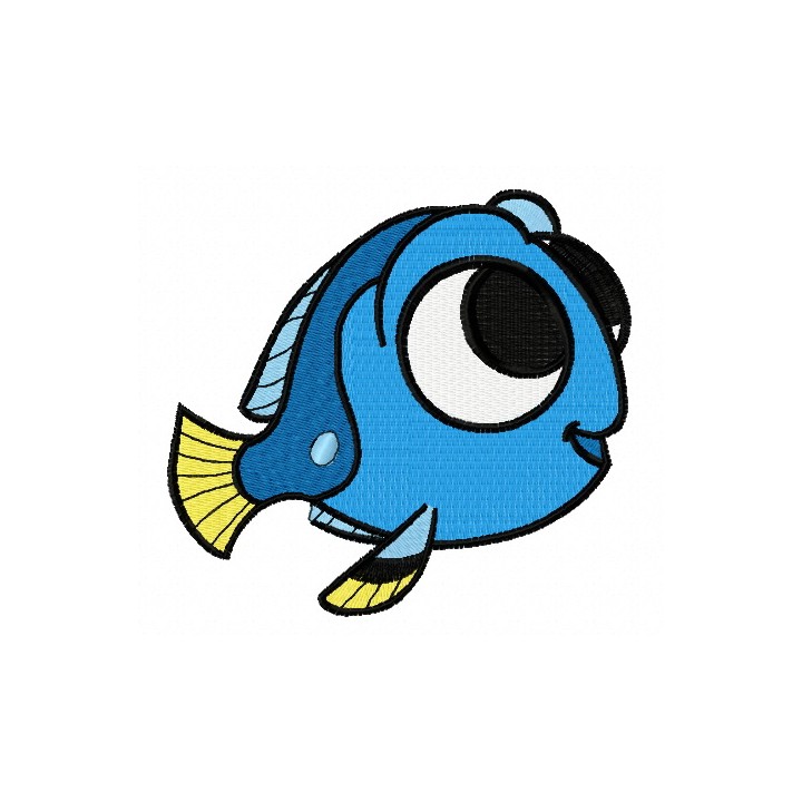 Nemo's friend embroidery design - Embroidery Design