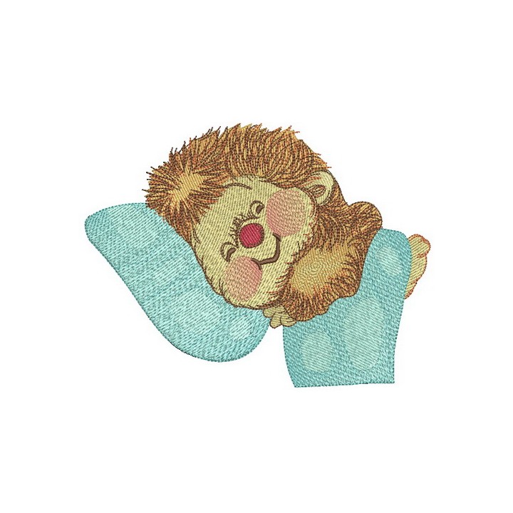 Sweet hedgehog's dreams 2 embroidery design - Embroidery Design