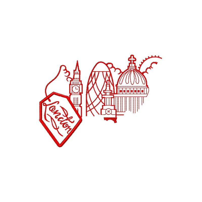 Preview of the London tea cup 2 embroidery design featuring a charming teacup motif, ideal for various projects.