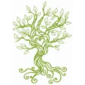 Preview of the Spring Tree of Love 2 embroidery design, showcasing a vibrant tree filled with love motifs.