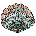 Preview of the Sea Shell 11 embroidery design featuring a detailed nautical motif ideal for beach-themed projects.