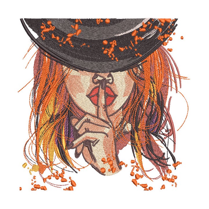 Be quiet embroidery design - Embroidery Design