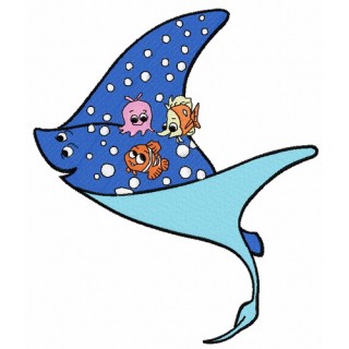 Mr. Ray and his pupils embroidery design - Embroidery Design