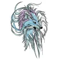 Wolf spirit 4 embroidery design showcasing a majestic wolf motif, ideal for stitching on apparel and home decor.