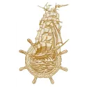 Preview of Marine Collage 3 embroidery design featuring nautical elements for stitching on various fabrics.