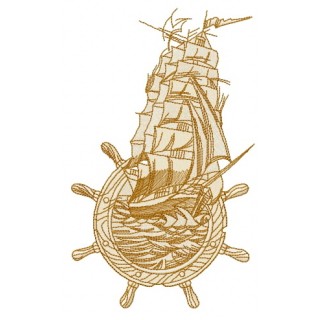 Marine collage 3 embroidery design - Embroidery Design