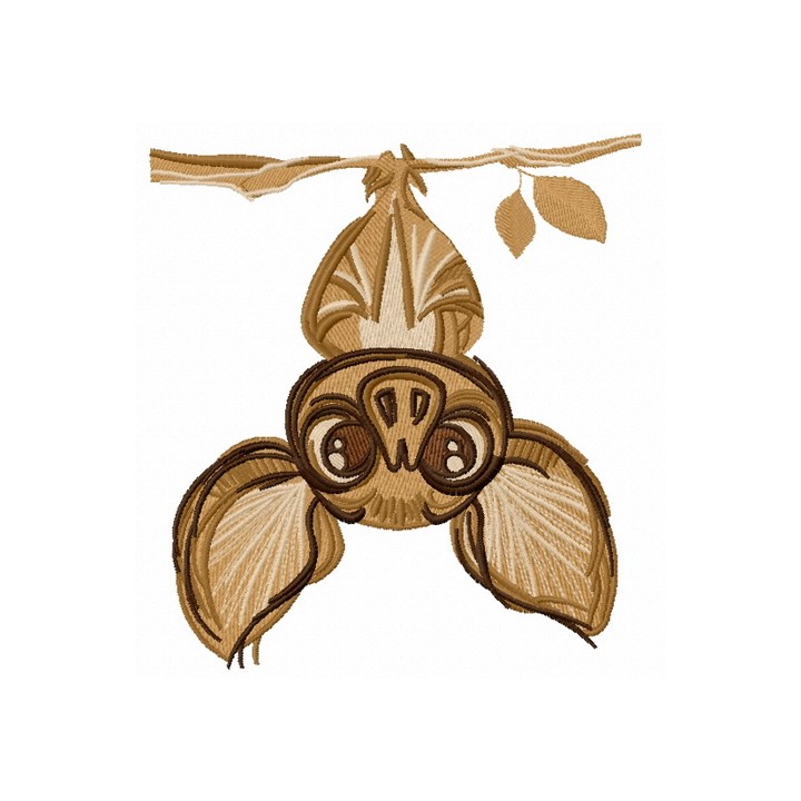 Halloween bat embroidery design - Embroidery Design