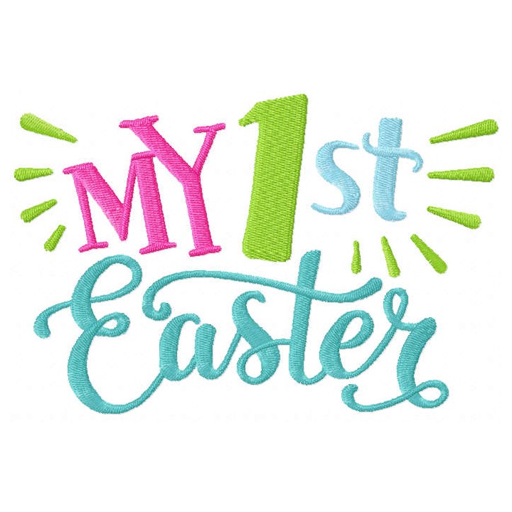 My first Easter embroidery design - Embroidery Design