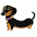 Buddy embroidery design from The Secret Life of Pets, showcasing a playful and fun stitched motif for your projects.