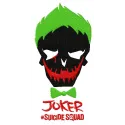 Preview of the Suicide Squad Joker embroidery design showcasing vibrant details for creative stitching projects.