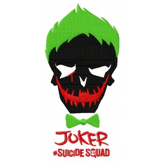 Suicide Squad Joker embroidery design - Embroidery Design