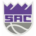 Sacramento Kings alternative logo embroidery design showcasing detailed stitching for basketball enthusiasts.