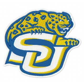 Southern Jaguars logo embroidery design - Embroidery Design