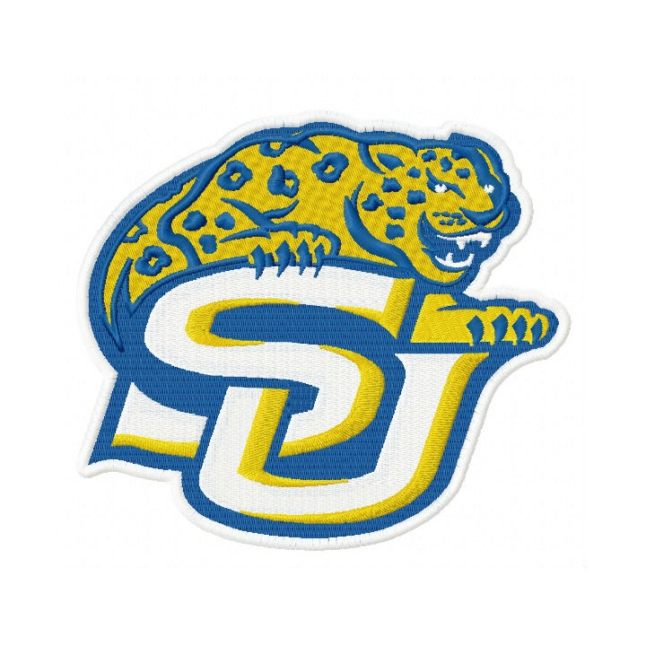 Southern Jaguars logo embroidery design - Embroidery Design