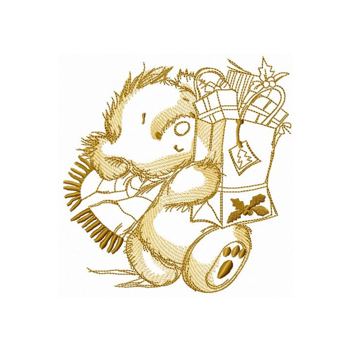 Shopping before Christmas 5 embroidery design - Embroidery Design