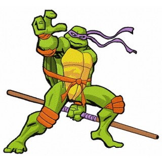 Donatello 4 embroidery design - Embroidery Design