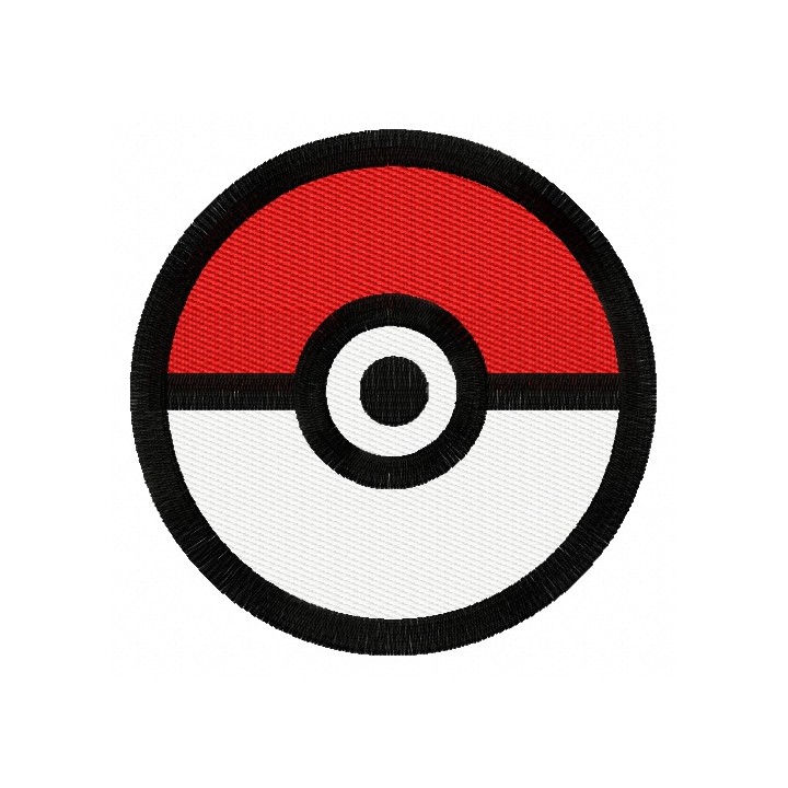 Pokeball 2 embroidery design - Embroidery Design