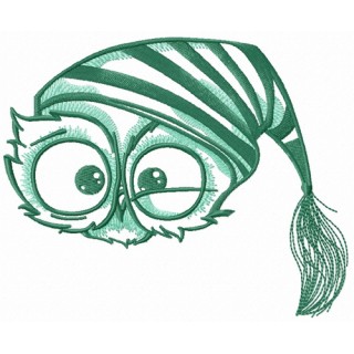 Owl in the morning 4 embroidery design - Embroidery Design