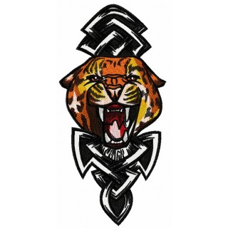 Wild cheetah embroidery design - Embroidery Design