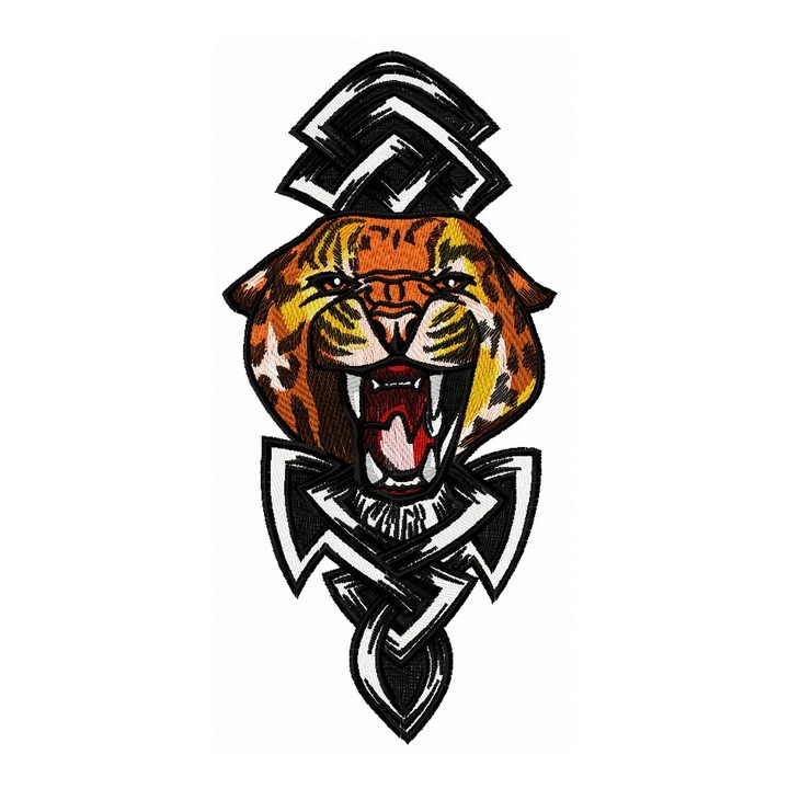 Wild cheetah embroidery design - Embroidery Design