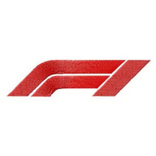 F1 logo embroidery design - Embroidery Design