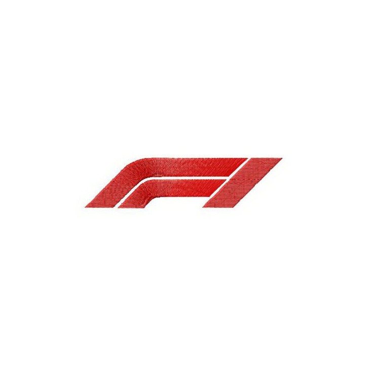 F1 logo embroidery design - Embroidery Design
