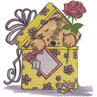 Surprise for you embroidery design - Embroidery Design