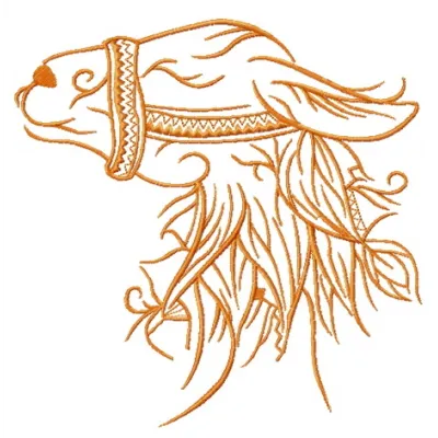 Lama 3 embroidery design showcasing a whimsical llama motif for farm-themed stitching projects.