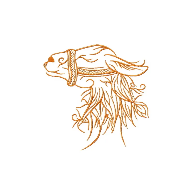 Lama 3 embroidery design showcasing a whimsical llama motif for farm-themed stitching projects.