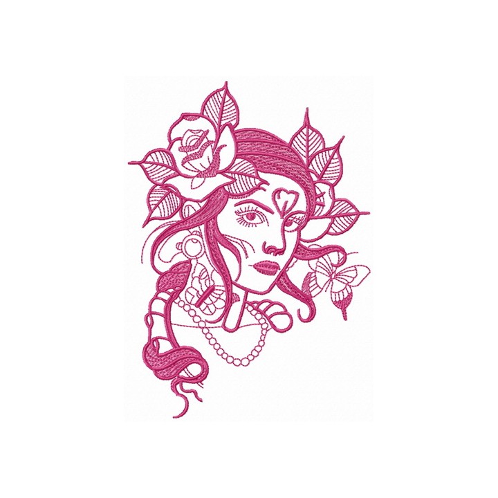 Time fairy 4 embroidery design - Embroidery Design