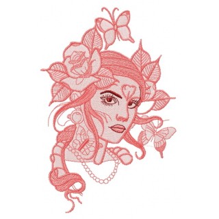 Time fairy 3 embroidery design - Embroidery Design