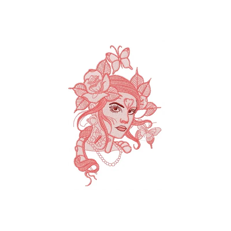 Time fairy 3 embroidery design featuring whimsical motifs, perfect for embellishing garments and accessories.