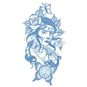 Preview of the Time Fairy 2 embroidery design featuring whimsical motifs for girls and women.