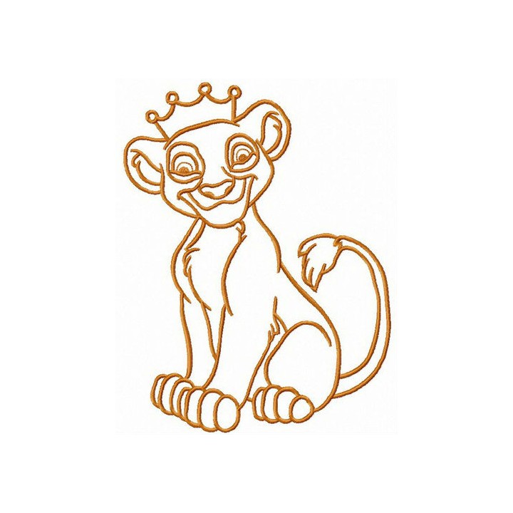 Future king embroidery design - Embroidery Design