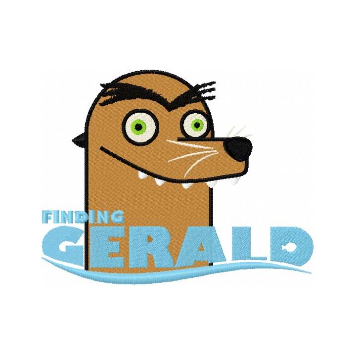 Finding Gerald embroidery design - Embroidery Design